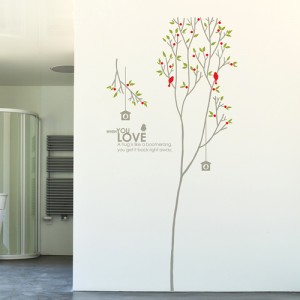 가지나무 (나무1그루) 포인트 데코 스티커