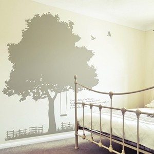 에버그린 (나무 1그루) 포인트 데코 스티커